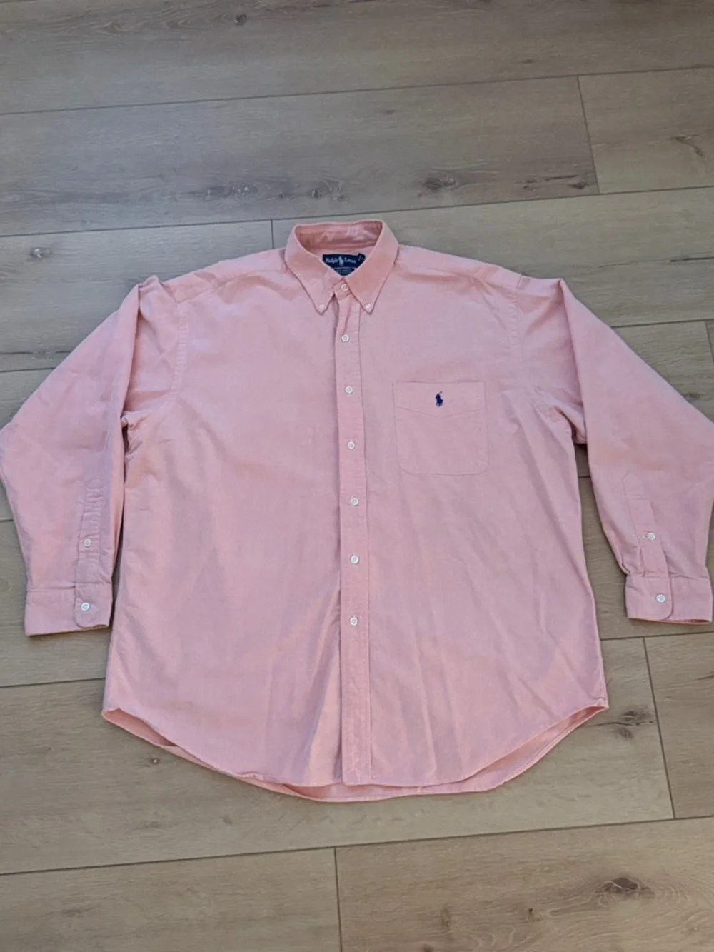 Polo by Ralph Lauren Light Pink Button-Down Oxford Shirt
